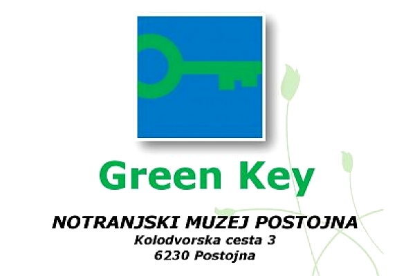 Notranjski muzej Postojna pridobil trajnostni znak Green Key